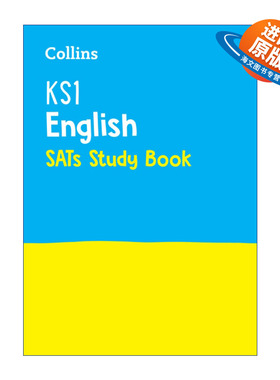 英文原版 Collins KS1 English SATs Study Book 柯林斯小学英语学生用书 英文版 进口英语原版书籍