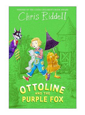 英文原版 Ottoline 4 Ottoline and the Purple Fox 胡椒罐大楼的小侦探 紫狐狸的午夜奇遇 儿童侦探推理小说 进口英语原版书籍