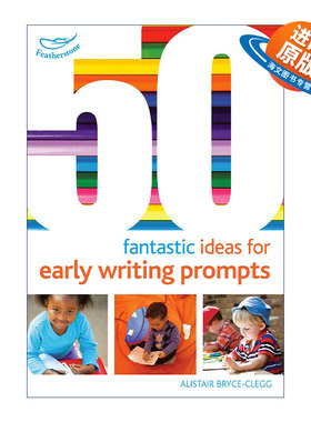 英文原版 50 Fantastic Ideas for Early Writing Prompts 50个为孩子设计写作引子的奇思妙想 0-5岁孩子启蒙 英文版 进口英语书籍