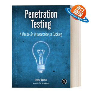 英文原版 Penetration Testing 渗透测试 黑客实践介绍 计算机 初学者友好 Georgia Weidman 英文版 进口英语原版书籍