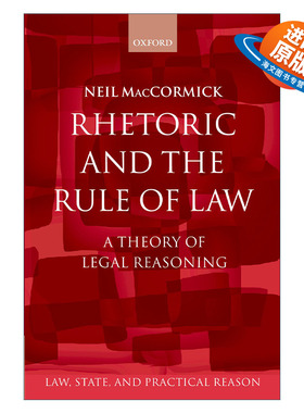 英文原版 Rhetoric and The Rule of Law 修辞与法治 尼尔·麦考密克 英文版 进口英语原版书籍