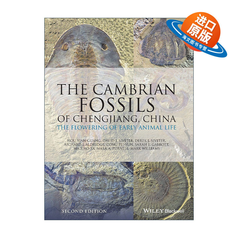 英文原版 The Cambrian Fossils of Chengjiang China 中国澄江寒武纪化石 精装第2版 英文版 进口英语原版书籍图片