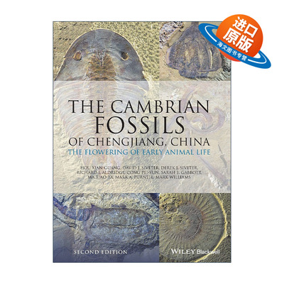 英文原版 The Cambrian Fossils of Chengjiang China 中国澄江寒武纪化石 精装第2版 英文版 进口英语原版书籍