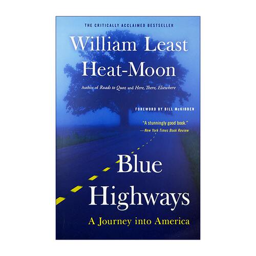 英文原版 Blue Highways 蓝色公路 深入美国游记 英文版 进口英语原版书籍