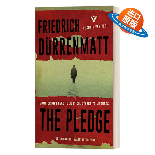 英文原版 The Pledge 诺言 弗里德里希·迪伦马特 Pushkin犯罪推理系列 英文版 进口英语原版书籍