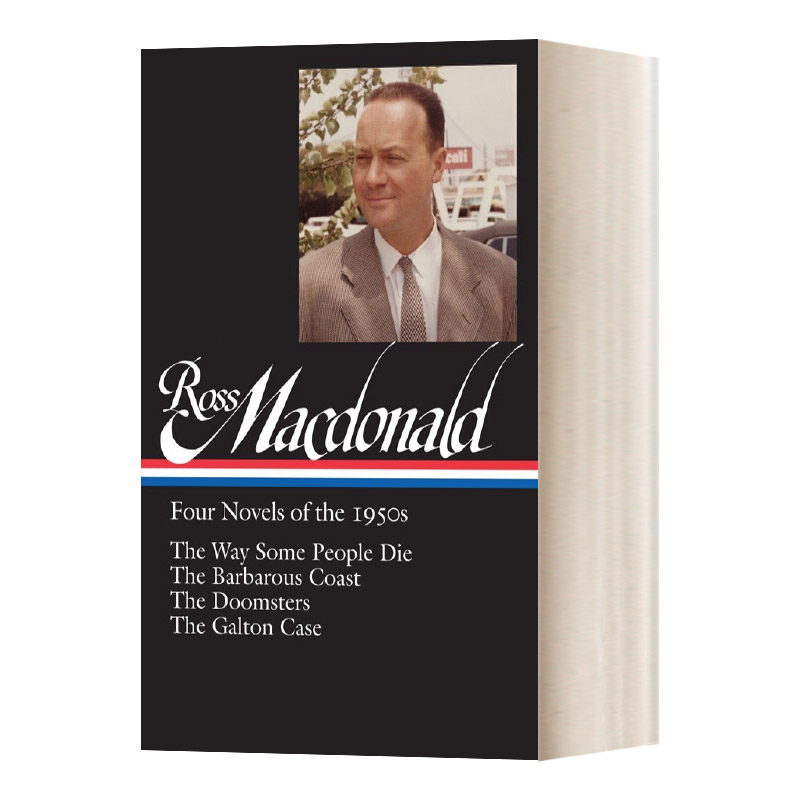 英文原版 精装 Ross Macdonald Four Novels of the 1950s 罗斯 麦克唐纳 20世纪50年代的四部小说 精装 英文版 进口英语原版书籍