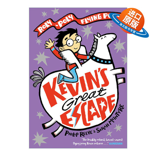 英文原版 Kevin's Great Escape a Rolypoly Flying Pony Adventure 凯文大逃亡 飞马奇遇记 英文版 进口英语原版书籍