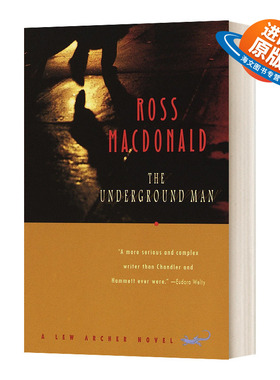 英文原版 The Underground Man A Lew Archer Series 16 地下人 移动飞靶作者 英国金匕首奖得主Ross Macdonald 进口英语原版书籍