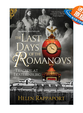 英文原版 The Last Days of the Romanovs 罗曼诺夫家族的末日 叶卡捷琳堡的悲剧 英文版 进口英语原版书籍