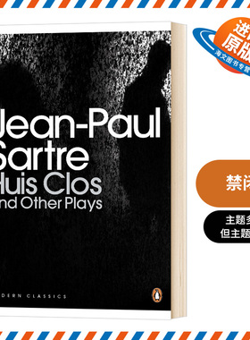 英文原版 Huis Clos and Other Plays 萨特经典戏剧 现代经典 禁闭 恭顺的妓女及魔鬼与上帝 英文版 进口英语原版书籍