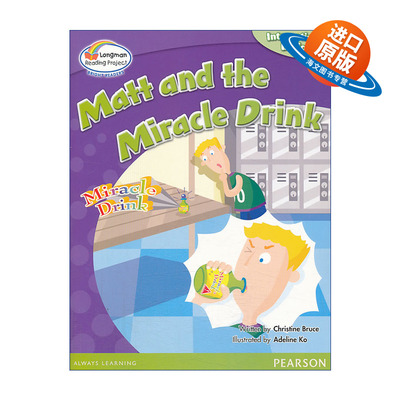 英文原版 Bright Readers L6 Matt & the Miracle Drink 小学英语分级阅读绘本6级 马特和不可思议的饮料 英文版 进口英语原版书籍