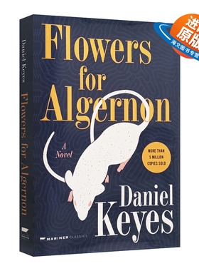 英文原版 精装小说 Flowers for Algernon 献给阿尔吉侬的花束 精装 英文版 进口英语原版书籍