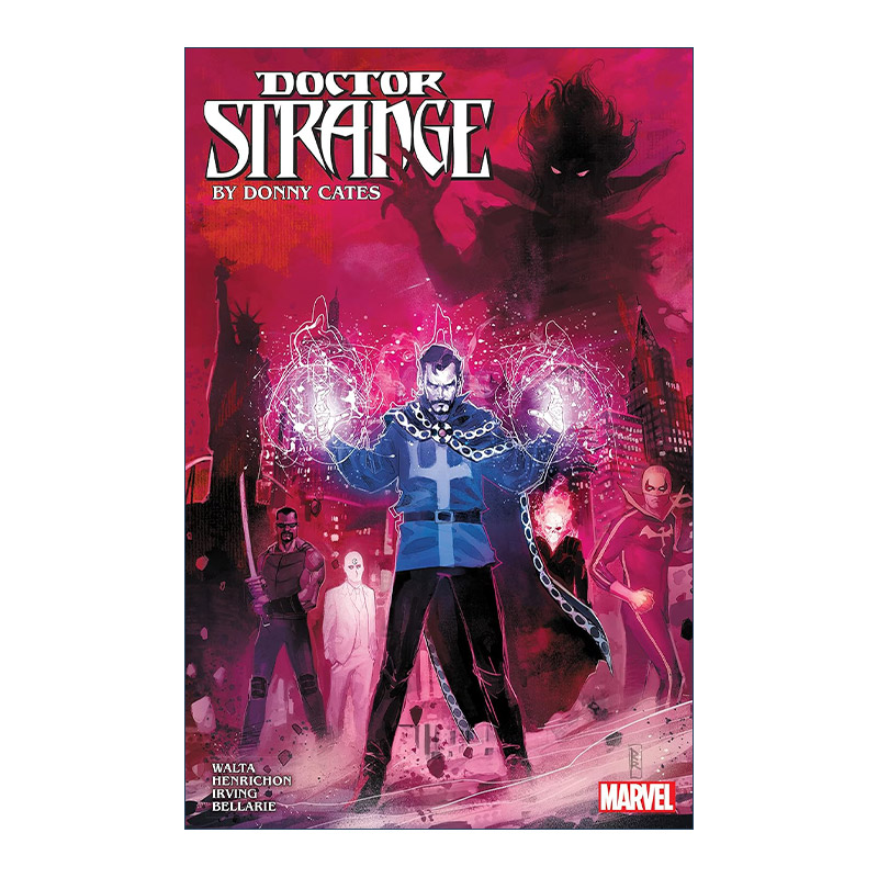 英文原版 Doctor Strange By Donny Cates 奇异博士 漫威漫画 英文版 进口英语原版书籍 书籍/杂志/报纸 漫画类原版书 原图主图