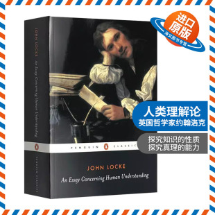 Human 进口书籍 英文原版 英文版 英国哲学家约翰洛克 Understanding Concerning Essay 人类理解论 正版
