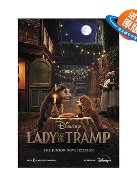 英文原版 Lady and the Tramp 小姐与流浪汉 迪士尼动画电影小说 英文版 进口英语原版书籍