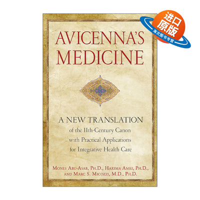 英文原版 Avicenna's Medicine 阿维森纳医学 医学之父  新译本 精装 英文版 进口英语原版书籍