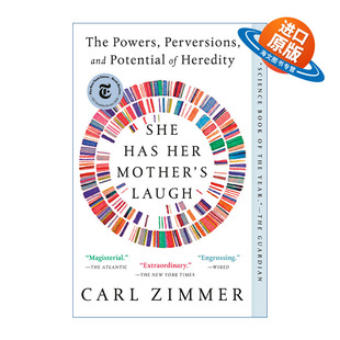 英文原版 She Has Her Mother's Laugh 笑如其母 遗传的力量 变异与潜能 Carl Zimmer 英文版 进口英语原版书籍