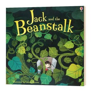 Jack Beanstalk 英文原版 书籍 童话故事 进口原版 英文版 绘本 儿童英语图画书 the 杰克与魔豆 and