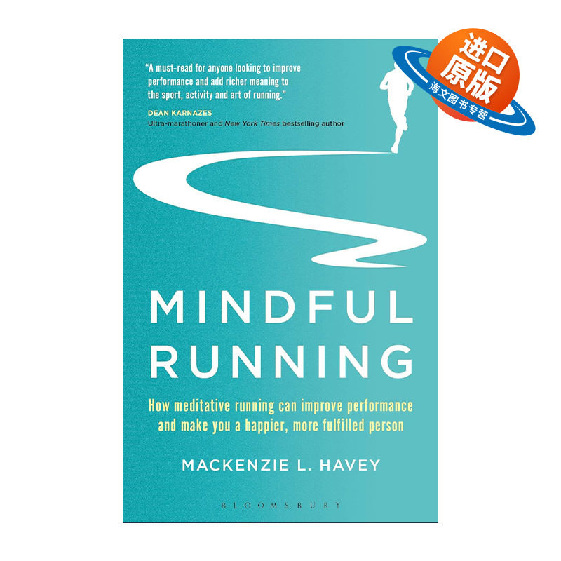英文原版 Mindful Running 正念跑步 冥想型跑步如何令你获得快乐人生 英文版 进口英语原版书籍