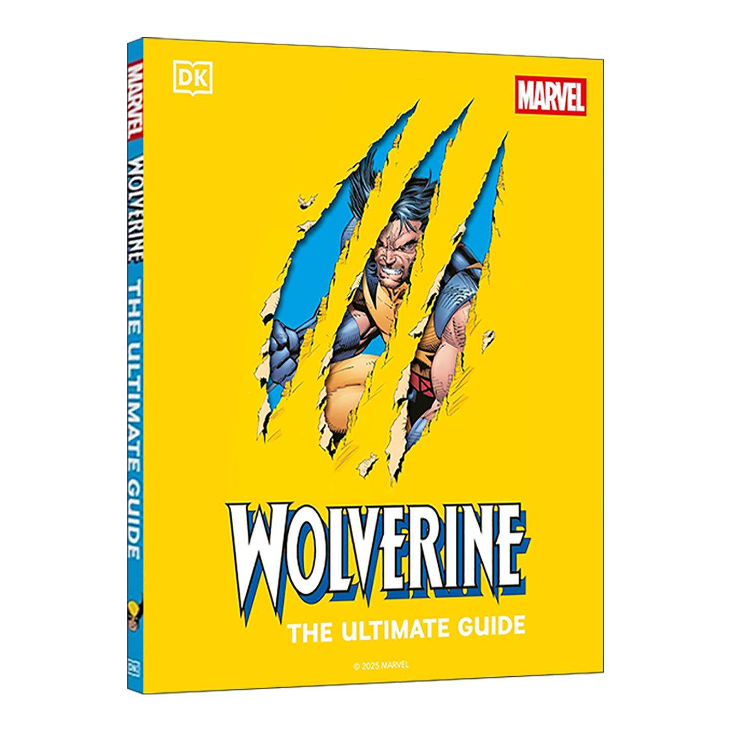 英文原版 Wolverine the Ultimate Guide 金刚狼指南精装 DK漫威漫画超级英雄 英文版 进口英语原版书籍