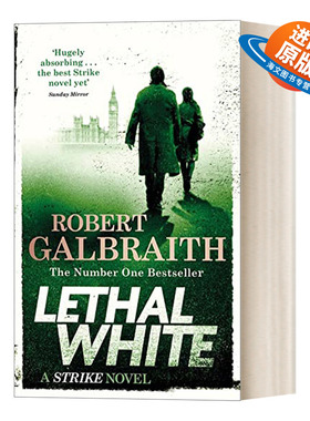 英文原版小说 Lethal White 神探斯特莱克系列4 致命的白色 英文版 进口英语原版书籍