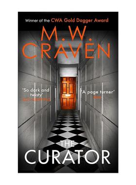 英文原版 The Curator 管理者 侦探推理悬疑小说 麦克·克拉文 M. W. Craven 英文版 进口英语原版书籍