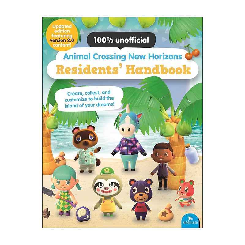 英文原版 Animal Crossing New Horizons Residents' Handbook 动物森友会 新地平线手册 修订版 英文版 进口英语原版书籍