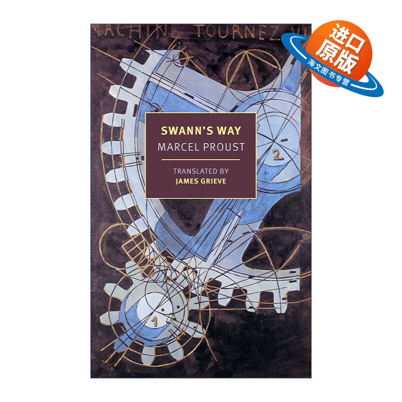 英文原版小说 Swann's Way New York Review Books Classics 在斯万家那边 追忆似水年华 Marcel Proust 英文版 进口英语原版书籍