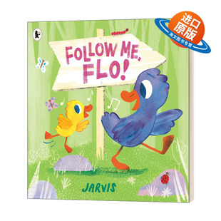 Flo 跟我来 英文原版 进口英语原版 Follow 英文版 书籍 绘本