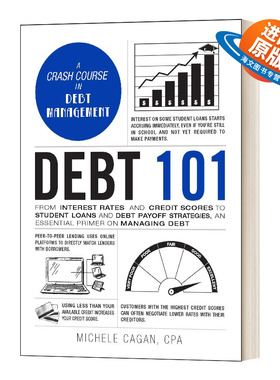英文原版 Debt 101 101系列 债务 精装 英文版 进口英语原版书籍