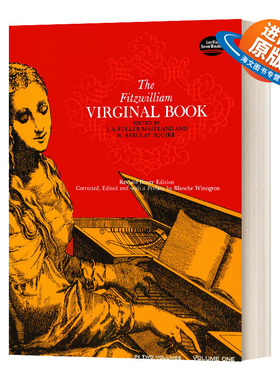 英文原版 The Fitzwilliam Virginal Book  Volume One 费茨威廉·维吉尔之书 第1卷 英文版 进口英语原版书籍