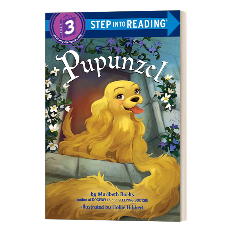 英文原版 Step into Reading 3 Pupunzel 可卡犬Pupunzel 英文版 进口英语原版书籍