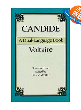 英文原版 Candide 老实人 英法双语版 伏尔泰 英文版 进口英语原版书籍