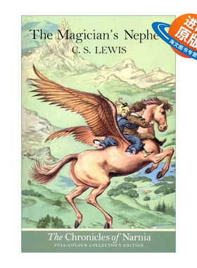 英文原版 The Magician’S Nephew 纳尼亚传奇1 魔法师的外甥 经典封面 英文版 进口英语原版书籍