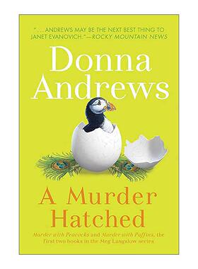 英文原版 A Murder Hatched 梅格·朗斯洛2合1 含孔雀 海雀谋杀案 2000年安东尼奖 英文版 进口英语原版书籍