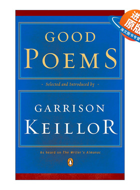 英文原版 Good Poems 好诗选集 Garrison Keillor 英文版 进口英语原版书籍