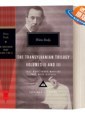 英文原版 They Were Found Wanting and They Were Divided 渴望与分裂 奥匈帝国命运三部曲2&3 Everyman精装收藏版 英文版 进口书