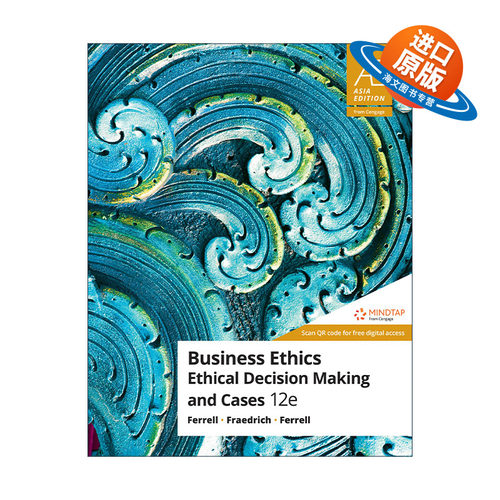 英文原版 Business Ethics Ethical Decision Making and Cases 企业伦理学 第12版 英文版 进口英语原版书籍