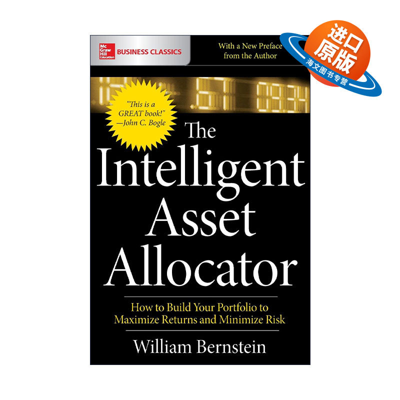 英文原版 The Intelligent Asset Allocator 有效资产管理 威廉伯恩斯坦 英文版 进口英语原版书籍