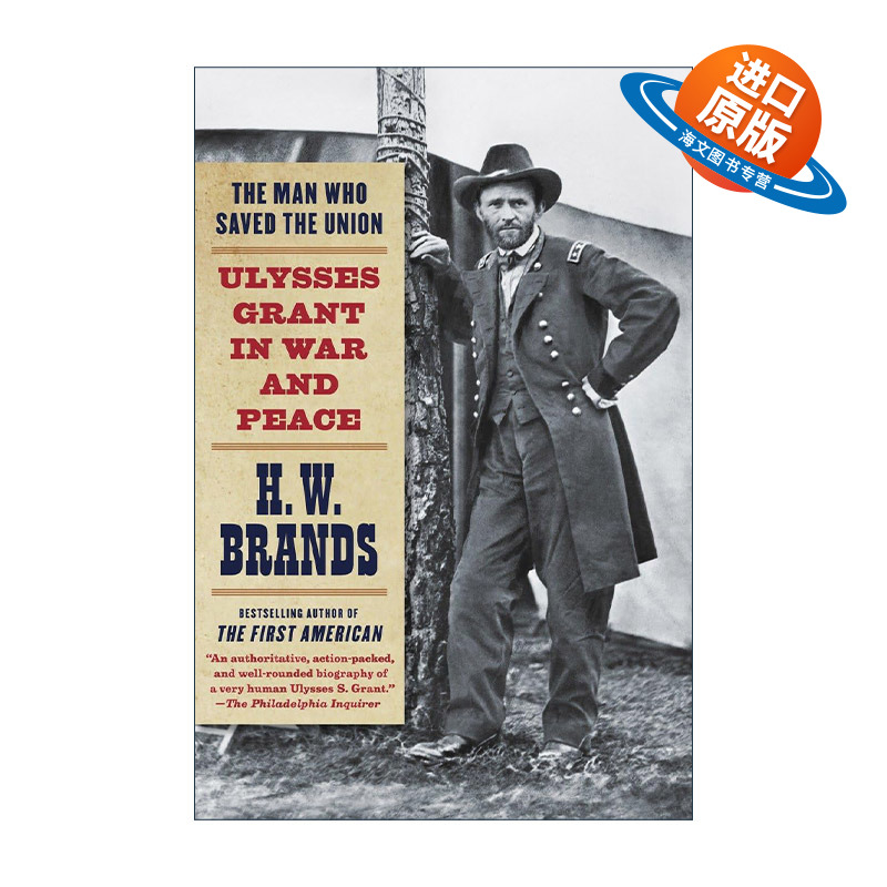 英文原版 The Man Who Saved the Union 拯救联邦的人 战争与和平中的尤利西斯·S·格兰特 美国历史 英文版 进口英语原版书籍