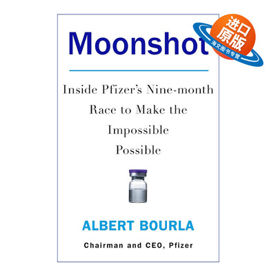 英文原版 Moonshot 科学的胜利 辉瑞如何用9个月时间攻下不可能完成的任务 辉瑞CEO艾伯乐 英文版 进口英语原版书籍
