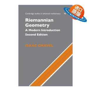 英文原版 Riemannian Geometry 黎曼几何 剑桥高等数学研究系列 英文版 进口英语原版书籍