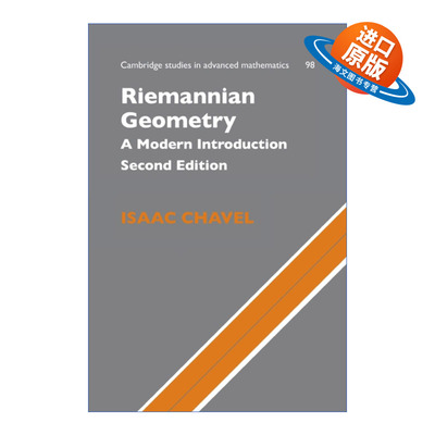 英文原版 Riemannian Geometry 黎曼几何 剑桥高等数学研究系列 英文版 进口英语原版书籍