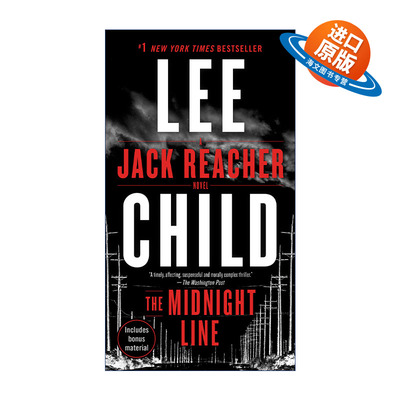 英文原版 The Midnight Line 命悬一线 Jack Reacher侠探杰克雷切尔系列22 Lee Child李查德 英文版 进口英语原版书籍