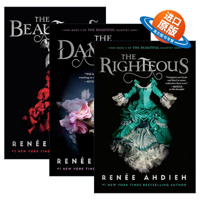 英文原版 The Beautiful Quartet 美丽四重奏系列3册 青少年吸血鬼奇幻浪漫小说 纽约时报畅销书 Renee Ahdieh 英文版 进口原版书