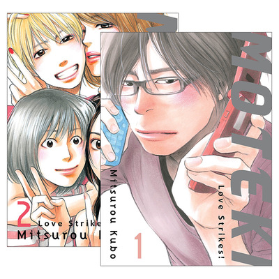 英文原版 Moteki  Love Strikes! 桃花期/三十岁的春天系列2册 爱情来了！日本漫画 Mitsurou Kubo 英文版 进口英语原版书籍