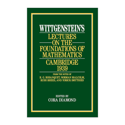 英文原版Wittgenstein's Lectures on the Foundations of Mathematics Cambridge 1939数学基础研究维特根斯坦1939年剑桥大学讲座