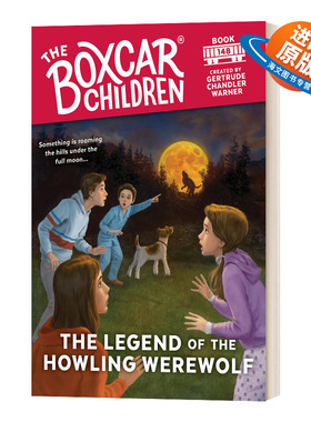 英文原版 The Legend of the Howling Werewolf 狼人的传说 棚车少年148 The Boxcar Children Mysteries 英文版 进口英语书籍