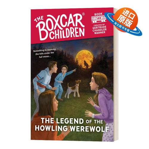 英文原版 The Legend of the Howling Werewolf 狼人的传说 棚车少年148 The Boxcar Children Mysteries 英文版 进口英语书籍
