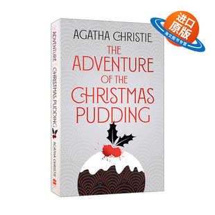 英文原版小说 The Adventure Of The Christmas Pudding 雪地上的女尸 大侦探波洛 马普尔小姐系列短篇合集 精装特别封面 进口书